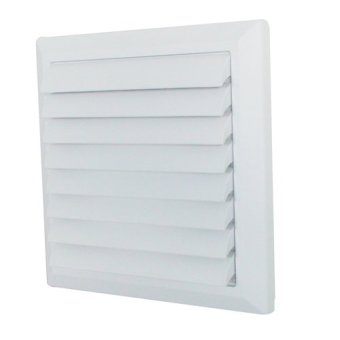 GFLOW หน้ากากระบายอากาศบานเกร็ด Fix Grill 8\x8\ ต่อท่อ 6\ (สีขาว) GFLOW หน้ากากระบายอากาศบานเกร็ด Fix Grill 8\x8\ ต่อท่อ 6\ (สีขาว)